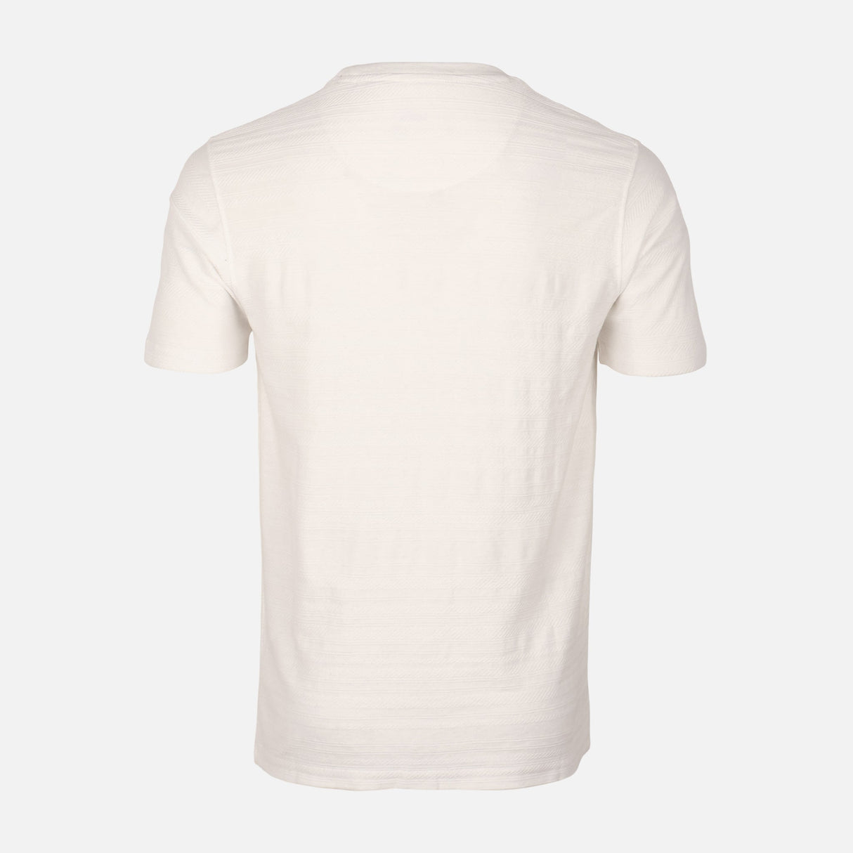 Men Structured T-Shirt Short Sleeve