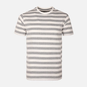Men Structured T-Shirt Short Sleeve