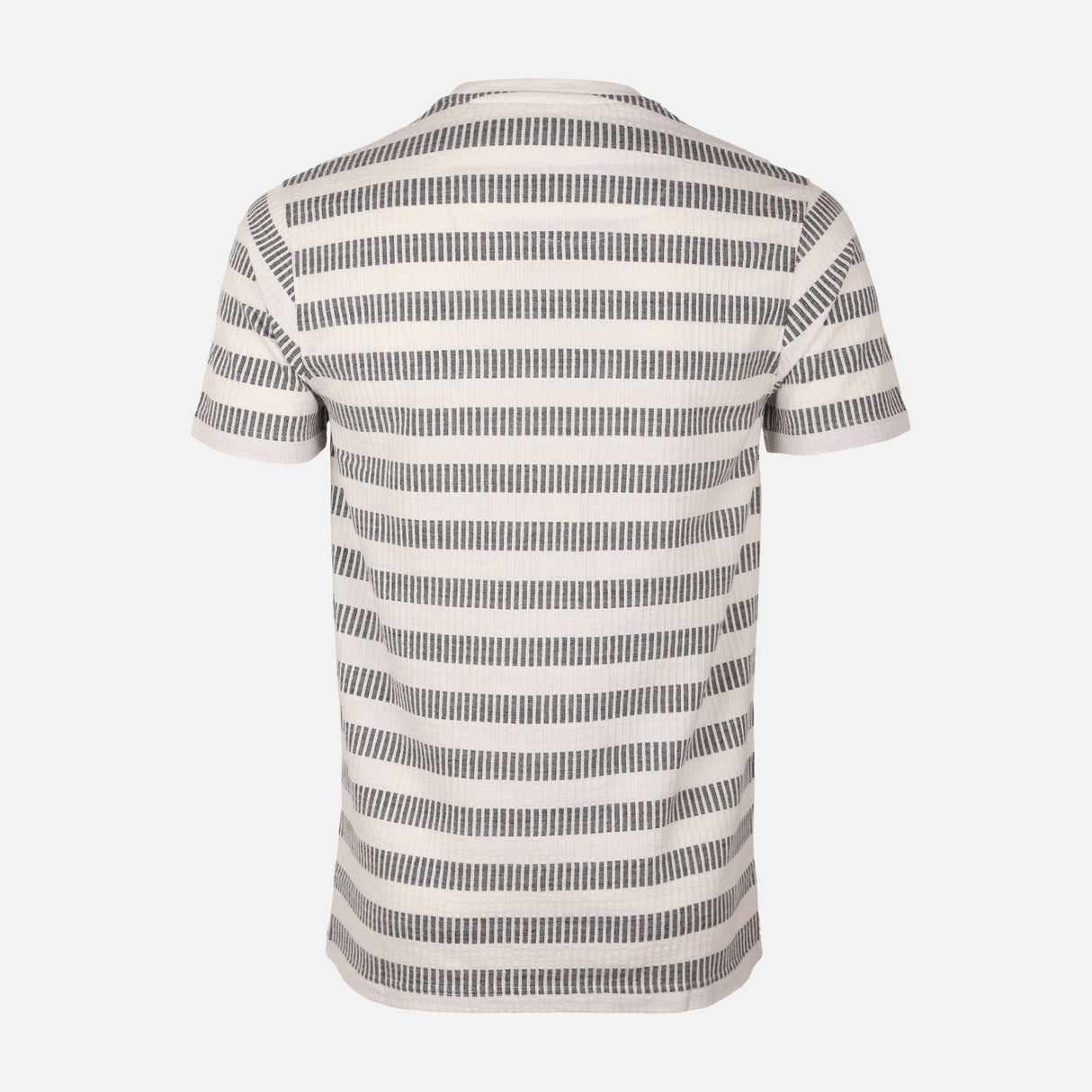 Men Structured T-Shirt Short Sleeve