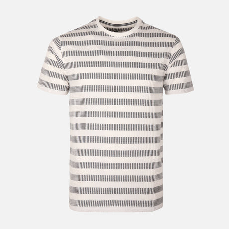 Men Structured T-Shirt Short Sleeve