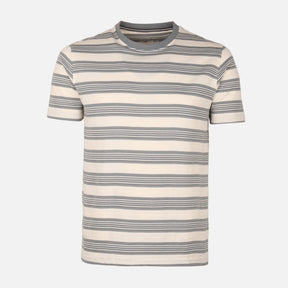 Men Structured T-Shirt Short Sleeve