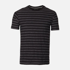 Men Structured T-Shirt Short Sleeve