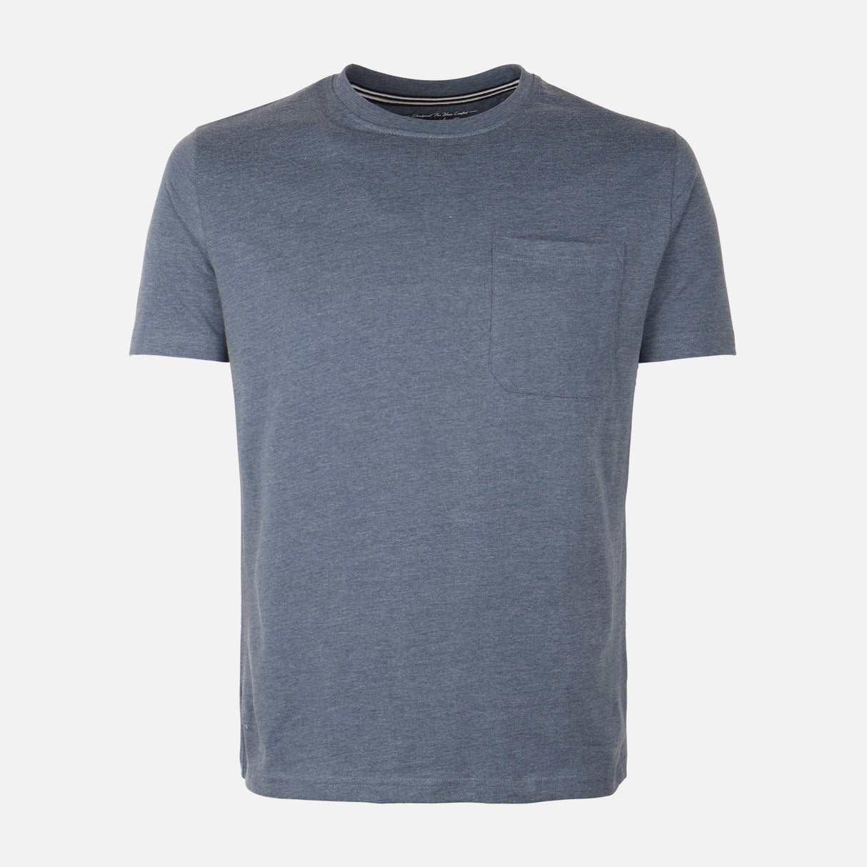 Men Structured Pocket T-Shirt Short Sleeve