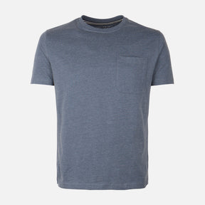 Men Structured Pocket T-Shirt Short Sleeve