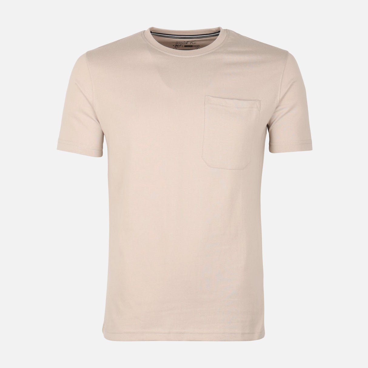 Men Structured Pocket T-Shirt Short Sleeve