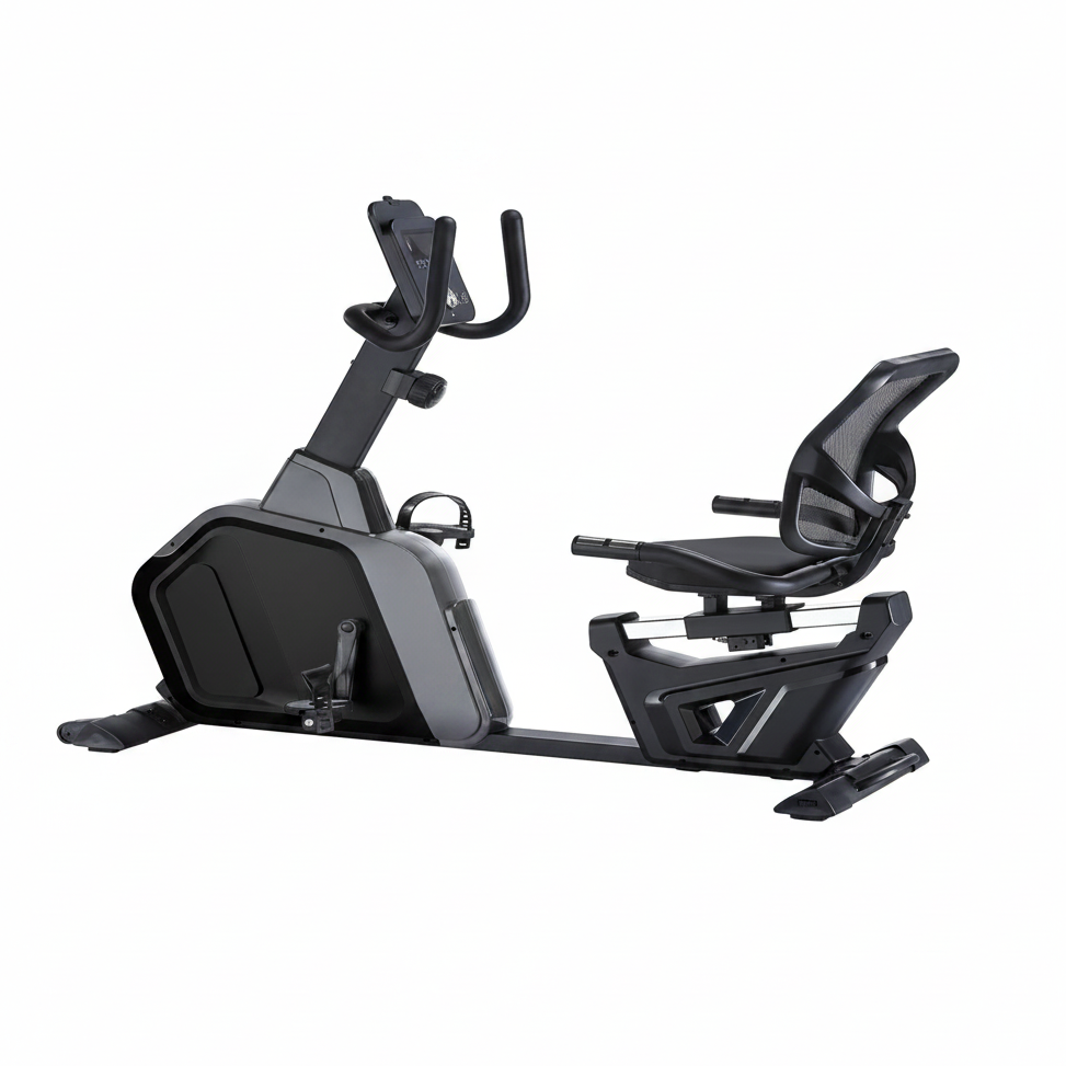 Recumbent Exercise Bike – Comfortable Home Fitness Cardio Machine