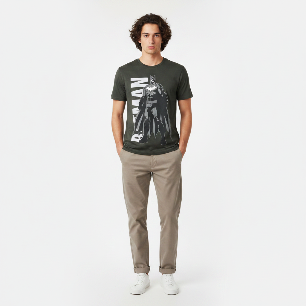 Men T-Shirt Round Neck