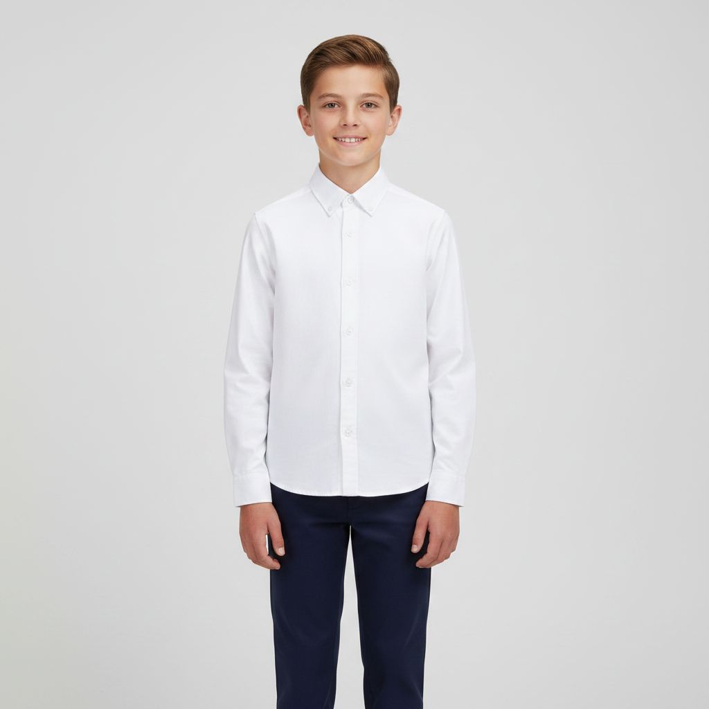 Boys Oxford Shirt Long Sleeve