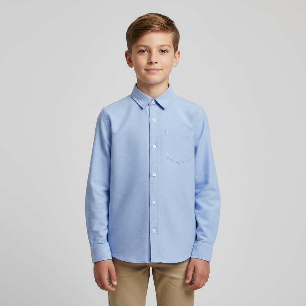 Boys Oxford Shirt Long Sleeve