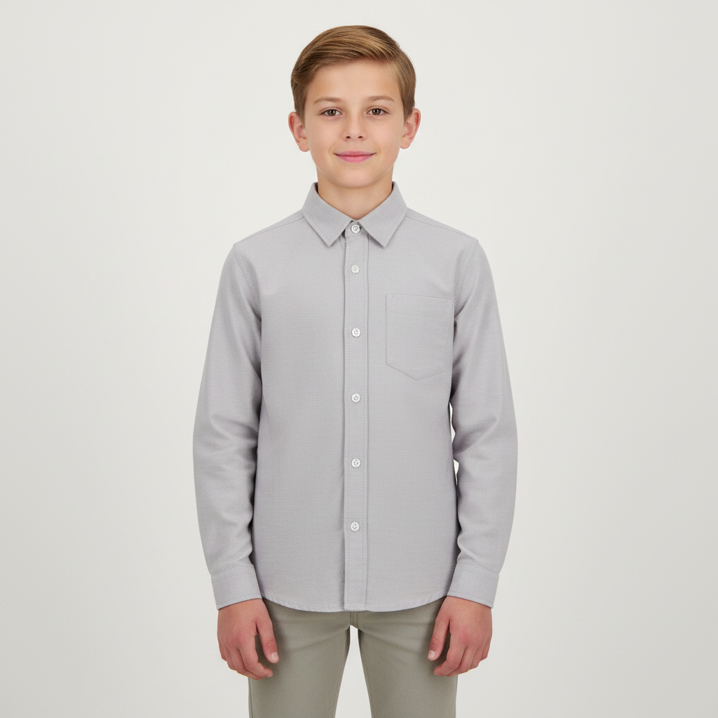 Boys Oxford Shirt Long Sleeve