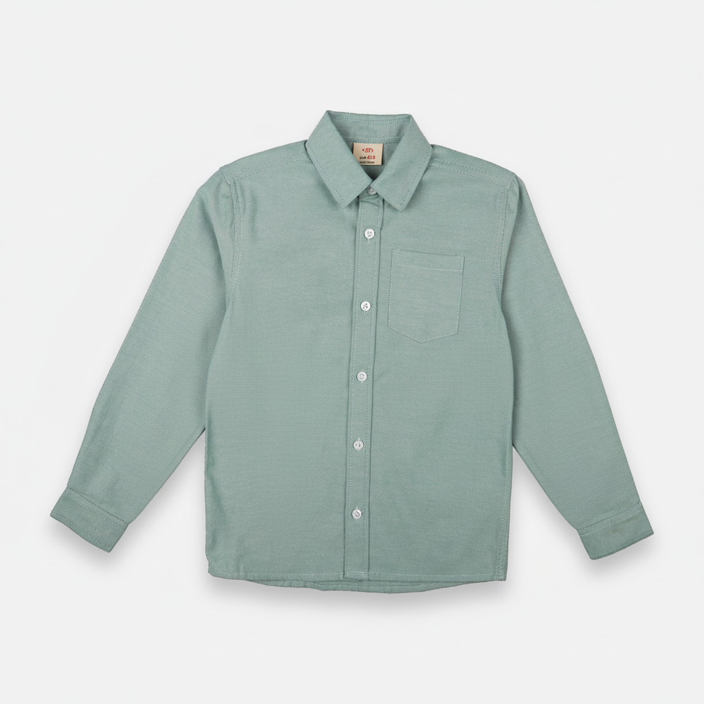 Boys Oxford Shirt Long Sleeve