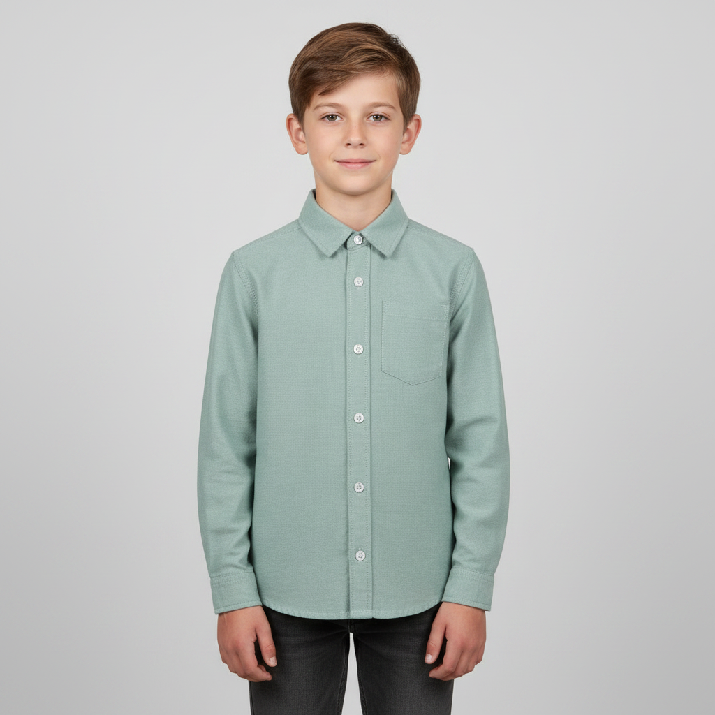 Boys Oxford Shirt Long Sleeve