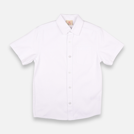 Boys Oxford Shirt Short Sleeve