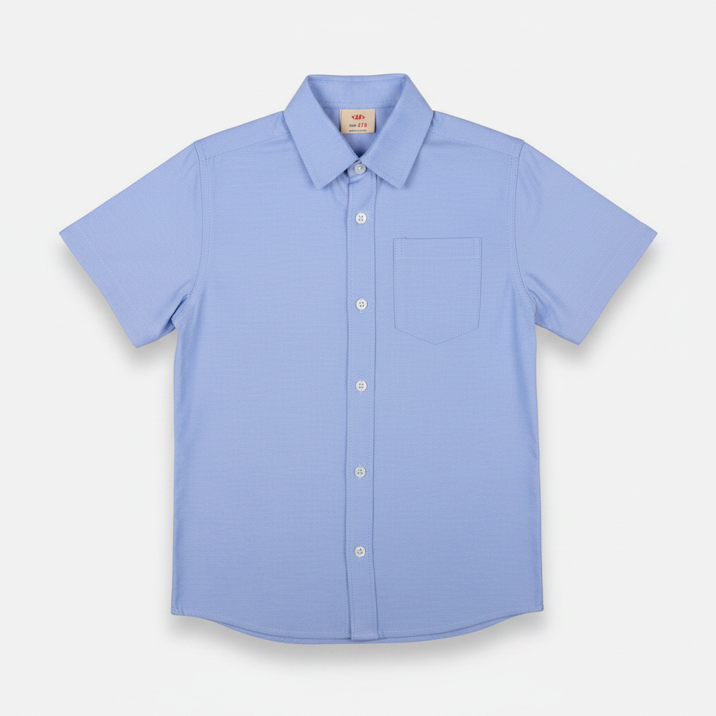 Boys Oxford Shirt Short Sleeve