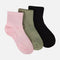 Grils Quarter Socks 3 Pairs