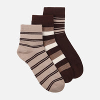 Men Quarter Socks 3 Pairs