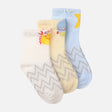 Girls Quarter Socks 3 Pairs