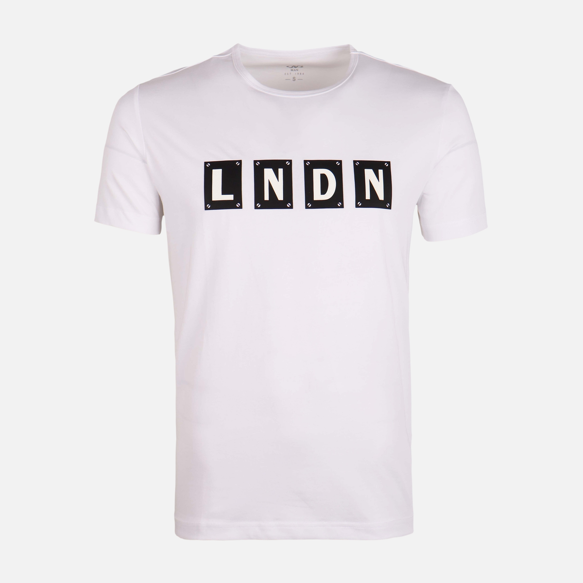Men T-Shirt Round Neck Short Sleeve