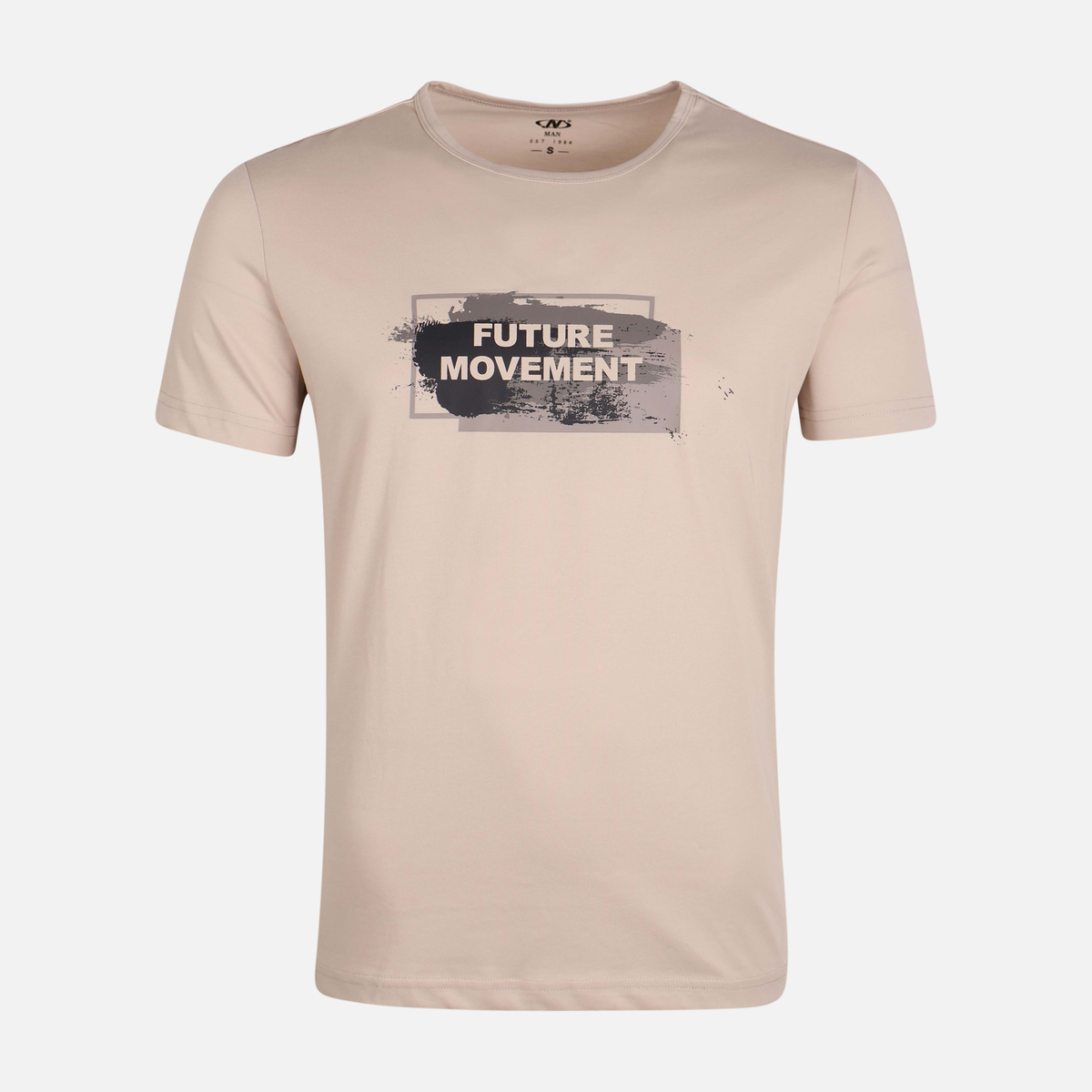 Men T-Shirt Round Neck Short Sleeve