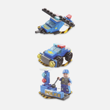Kids Police Building Blocks Set 147 Pieces