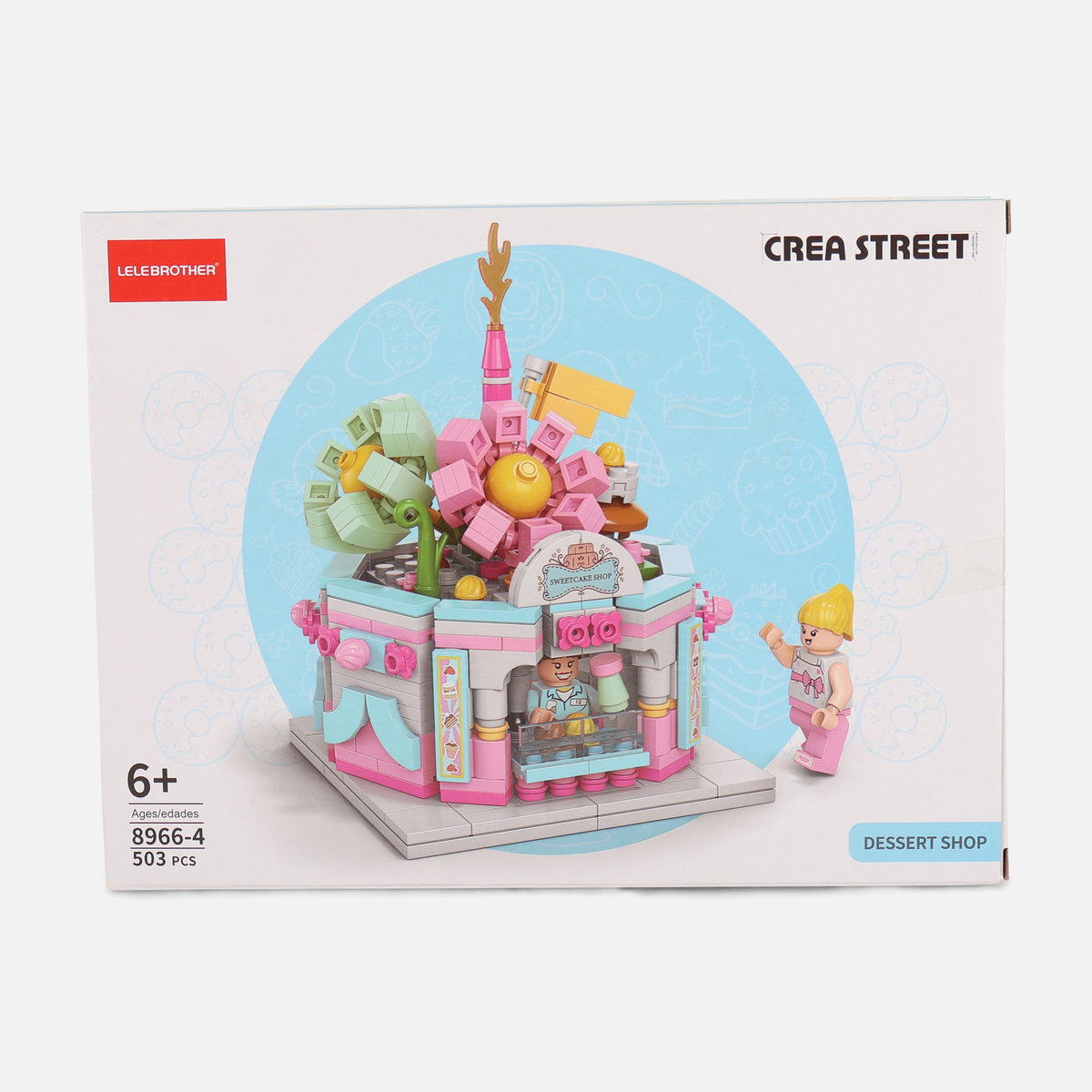 Kids Dessert Shop Building Blocks Set