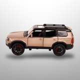 Toyota Land Cruiser Prado Die-Cast Toy Car-Sound & Light  Openable Doors