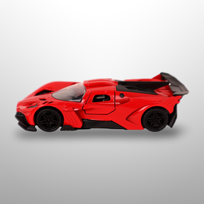 Bugatti Fire Meteor Die-Cast Toy Car-Open Door  Sound & Light