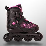 Kids Inline Skates Set With Helmet & Protective Gear