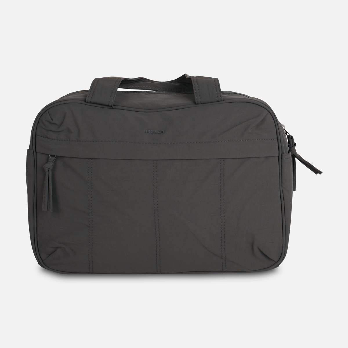 Twin Handle Duffle Bag with Front Zip Pocket
