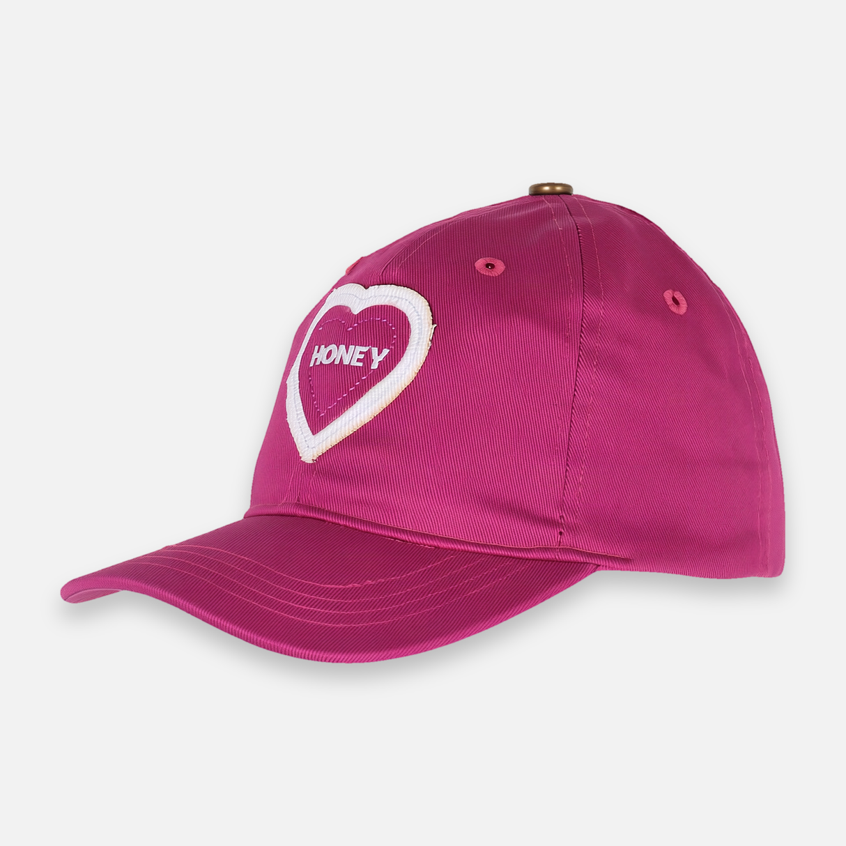 Girls 6 Panels Cotton Fashion Cap