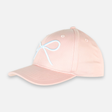 Girls 3D Embroidered Cotton Twill Cap