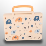Kids Lunch Box with Secure Clip Closure