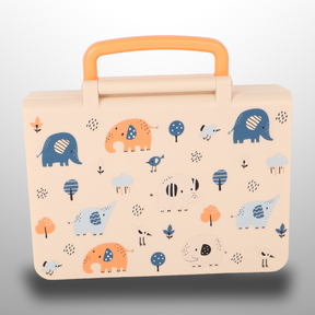 Kids Lunch Box with Secure Clip Closure