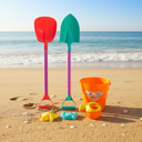 Kids Beach Toys Bucket Sets 6Pcs