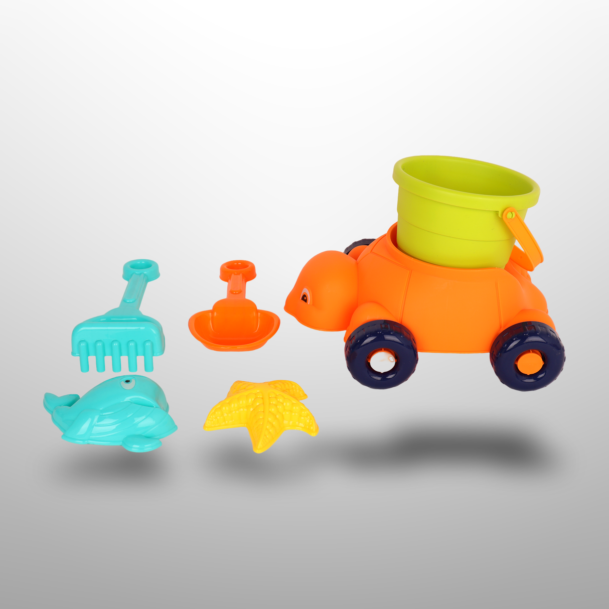 Kids Beach Toys Car Sets 8Pcs