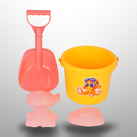 Kids Beach Toys Bucket Sets 5Pcs