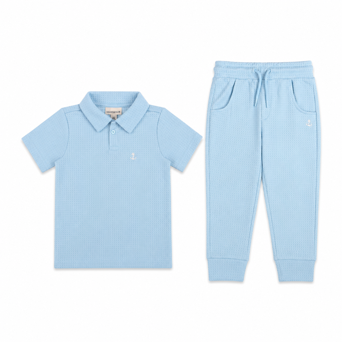 Boys Polo T-Shirt & Jogger Pants Set