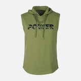 Mens Gym Vest With Hood