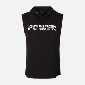Mens Gym Vest With Hood