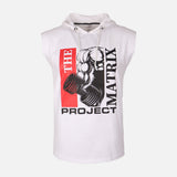 Mens Gym Vest With Hood