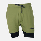 Mens Double Layer Gym Short