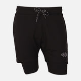 Mens Double Layer Gym Short
