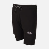 Mens Double Layer Gym Short