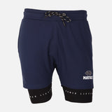 Mens Double Layer Gym Short