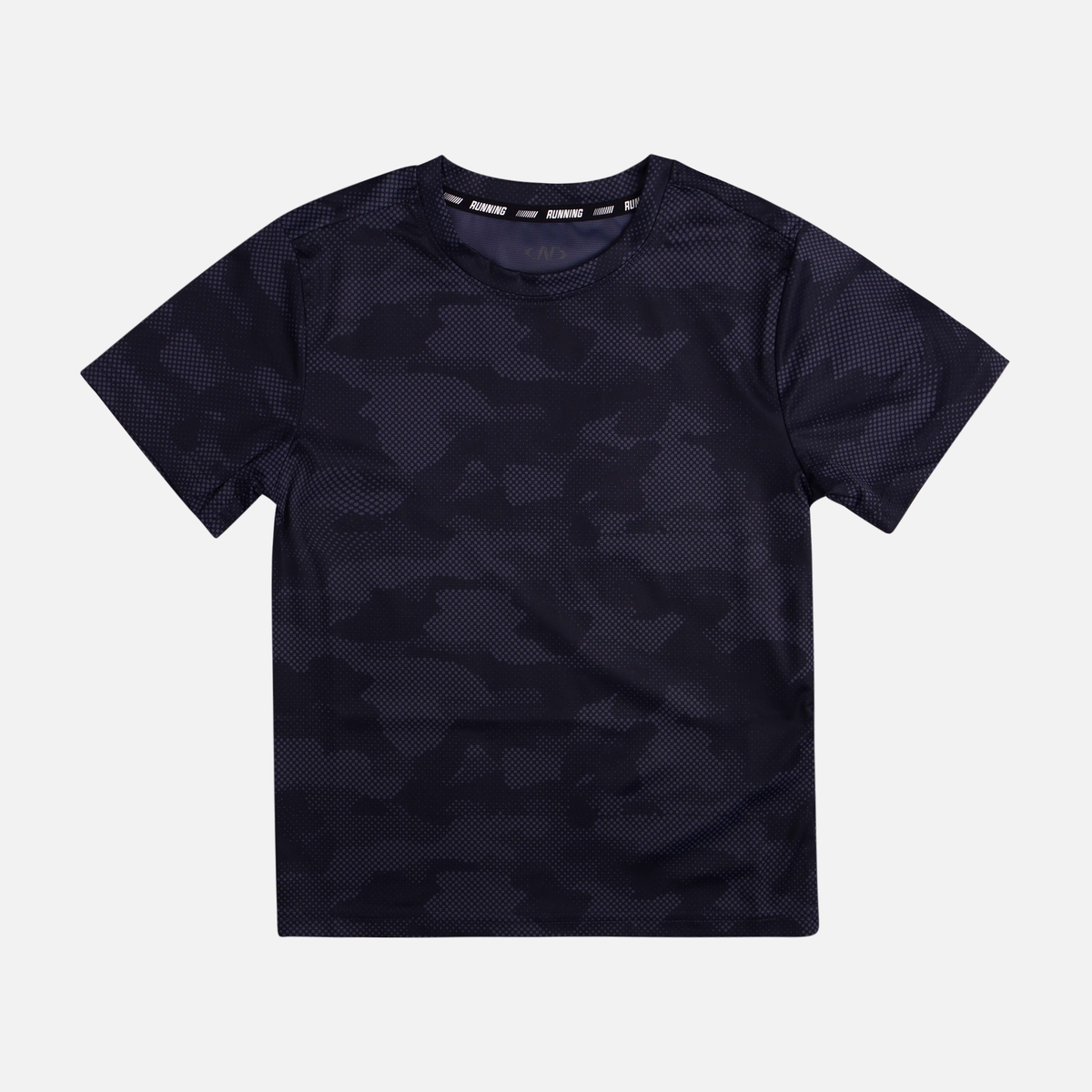 Boys Camo Print Sports T-Shirt