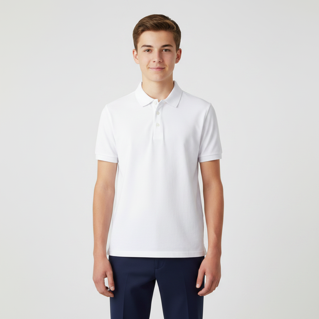 Mens Teflon Polo Short Sleeve