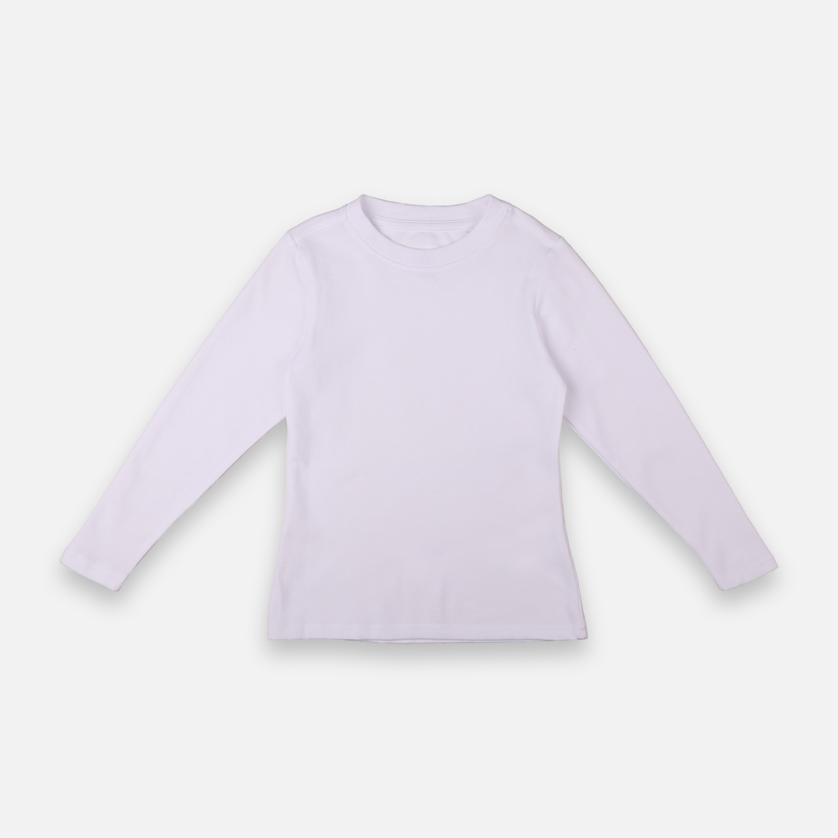 Girls T-Shirt Round Neck Long Sleeve