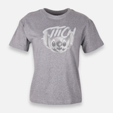 Women Relaxed Fit T-Shirt With Stitch Print