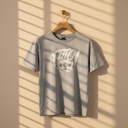 Women Relaxed Fit T-Shirt With Stitch Print