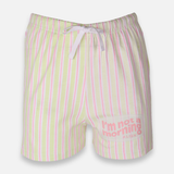 Women Pyjama With Stitch Print